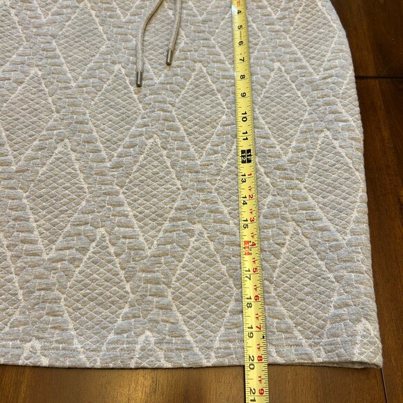 NWT KAFFE Women's Gillis Skirt Grey Size Medium Drawstring Closure - Picture 5 of 10